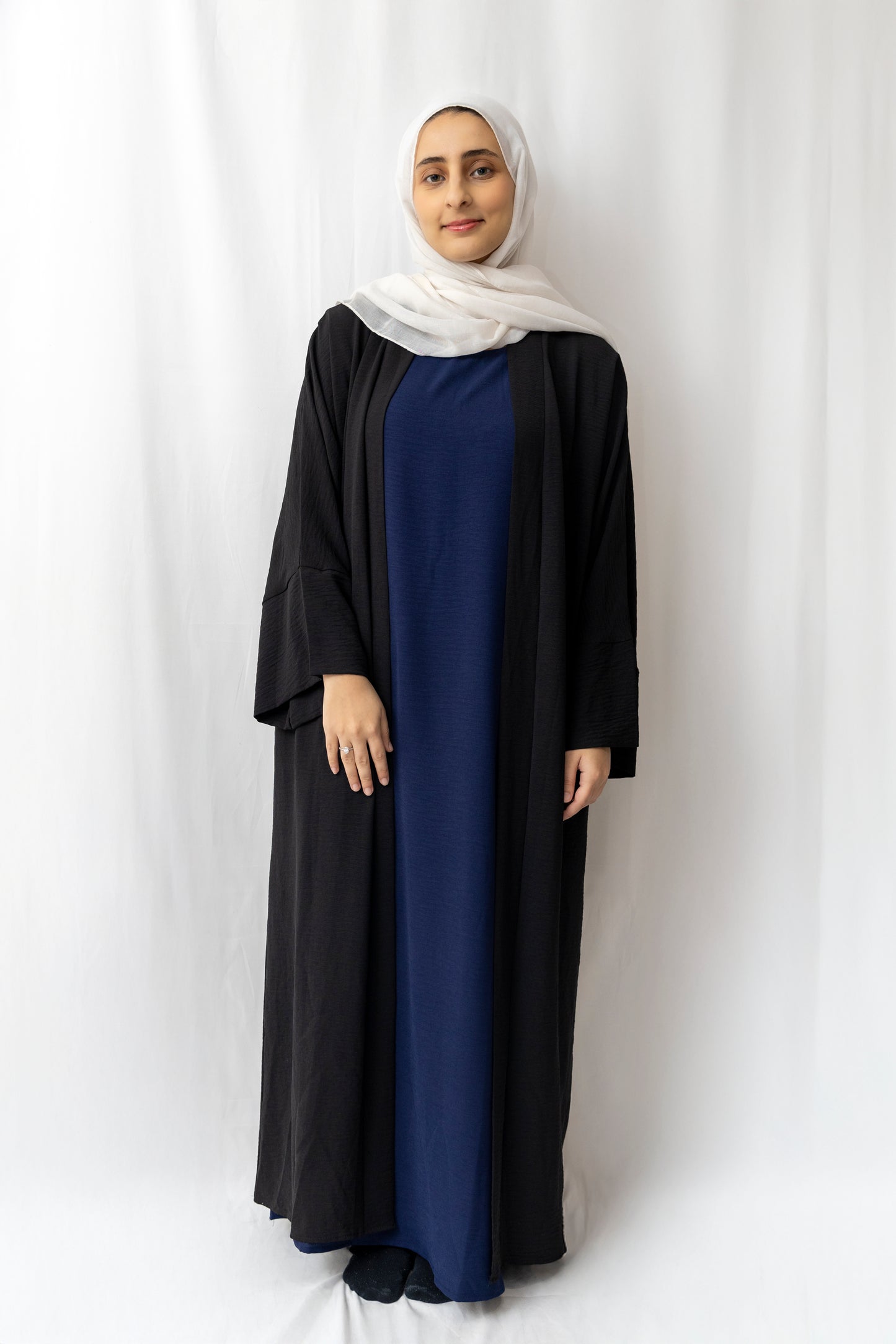 Under Abaya Dress - Navy
